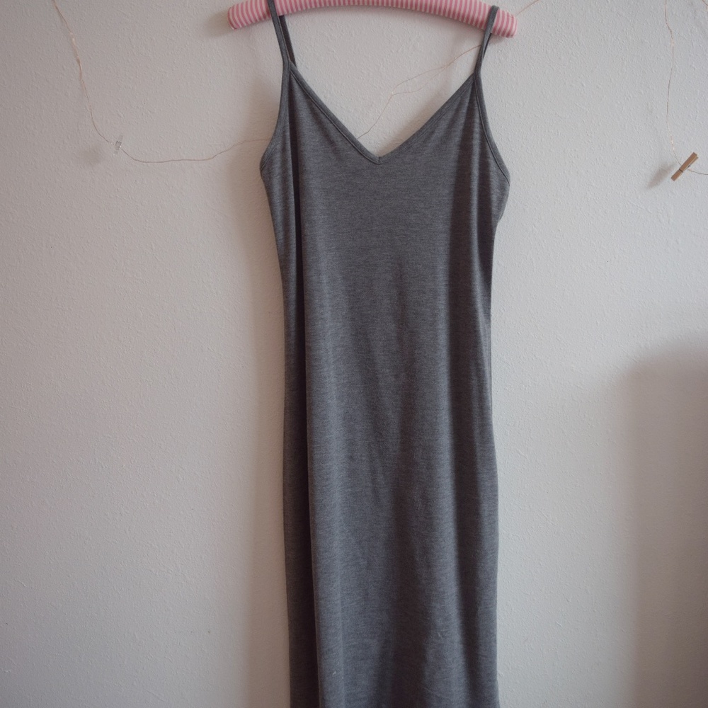 Grey Body Tight Dress